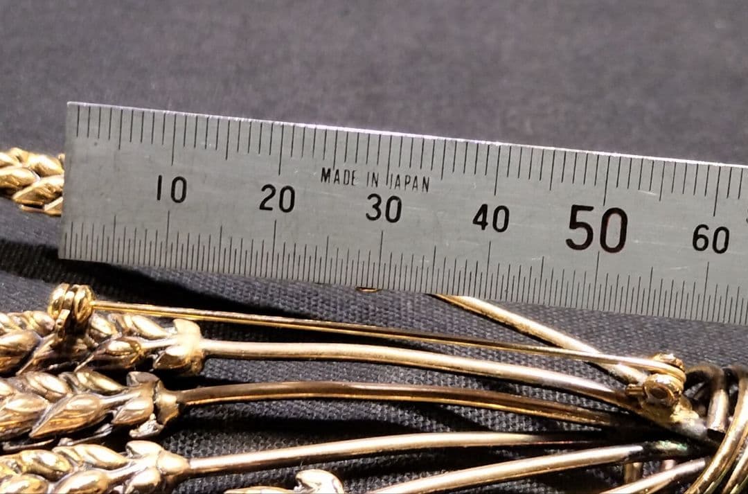 KENZO ブローチ　稲穂　麦穂