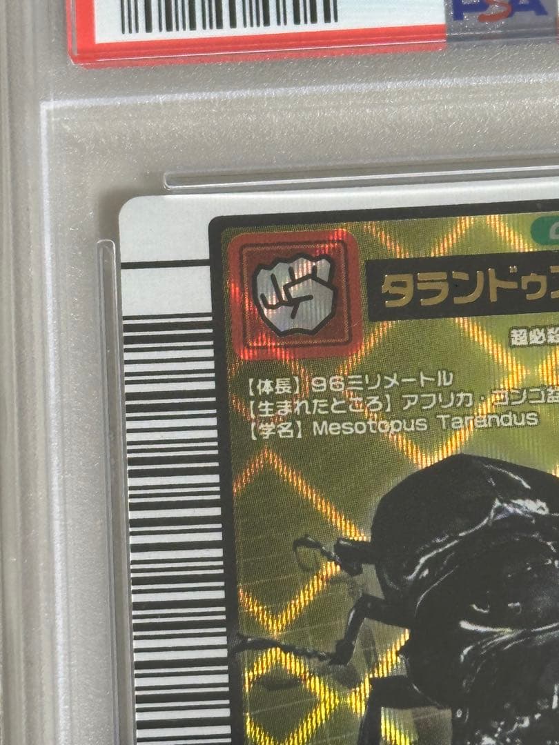PSA10　ムシキング　タランドゥスツヤクワガタ　2004ファースト拡張パック