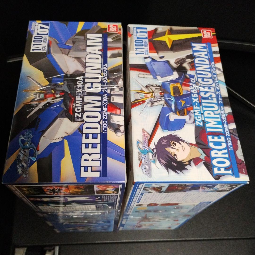 未開封新品 HG フリーダム＋インパルス＋ストライクフリーダム＋デスティニー