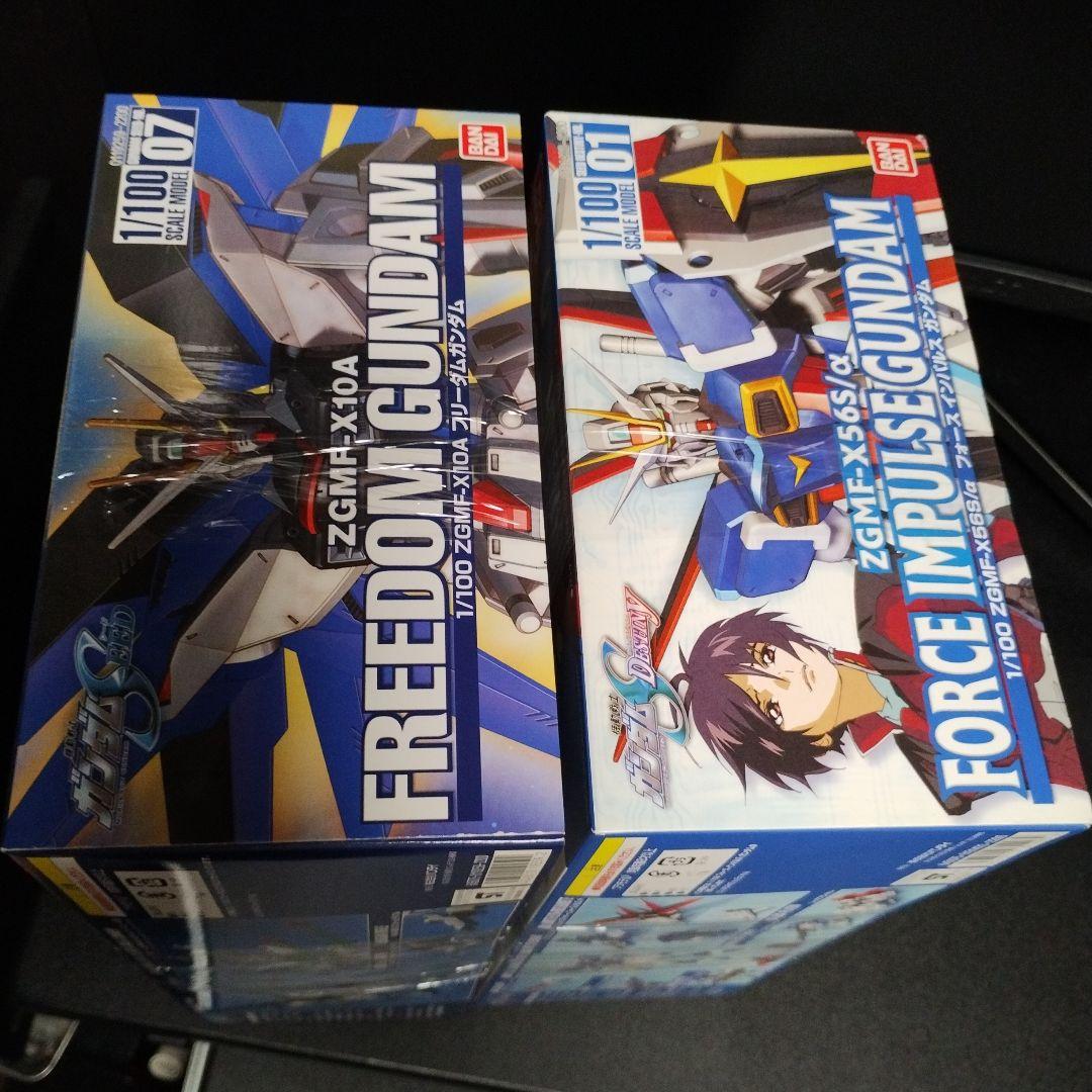 未開封新品 HG フリーダム＋インパルス＋ストライクフリーダム＋デスティニー