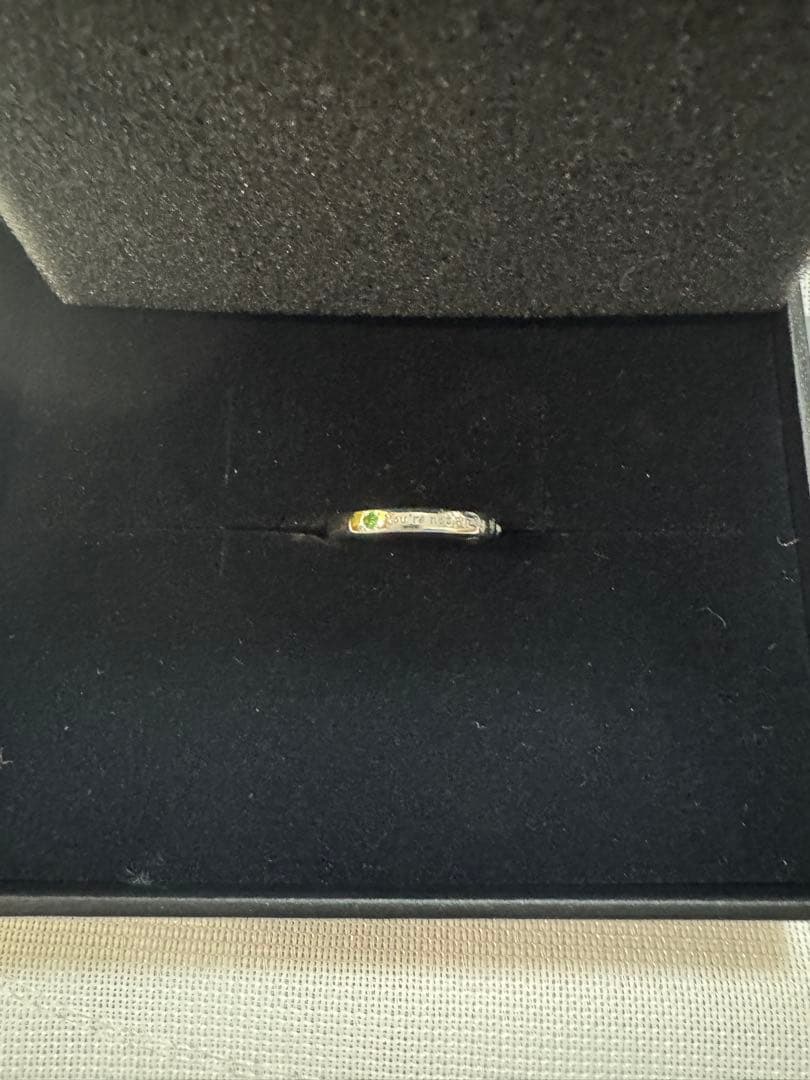 【未使用】【進撃の巨人】メッセージリング リヴァイ silver