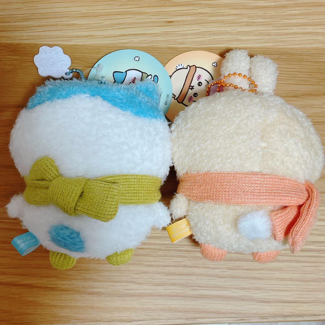 ちいかわ　ぬくぬくの装い（うさぎ）（ハチワレ）