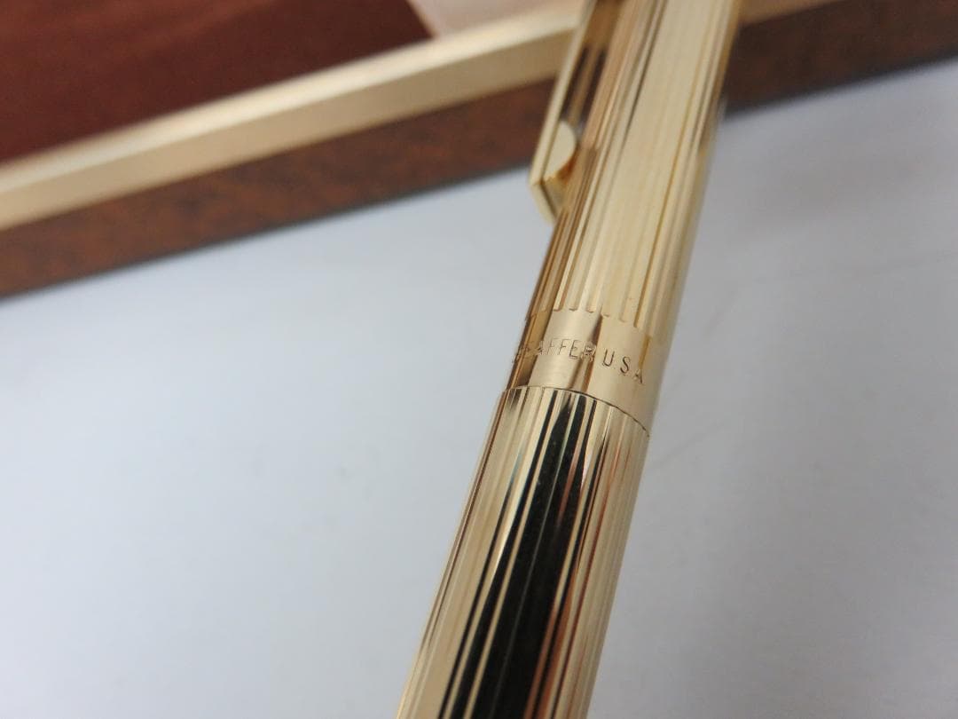 Sheaffer Targa ボールペン シャープペン セット 23Kメッキ