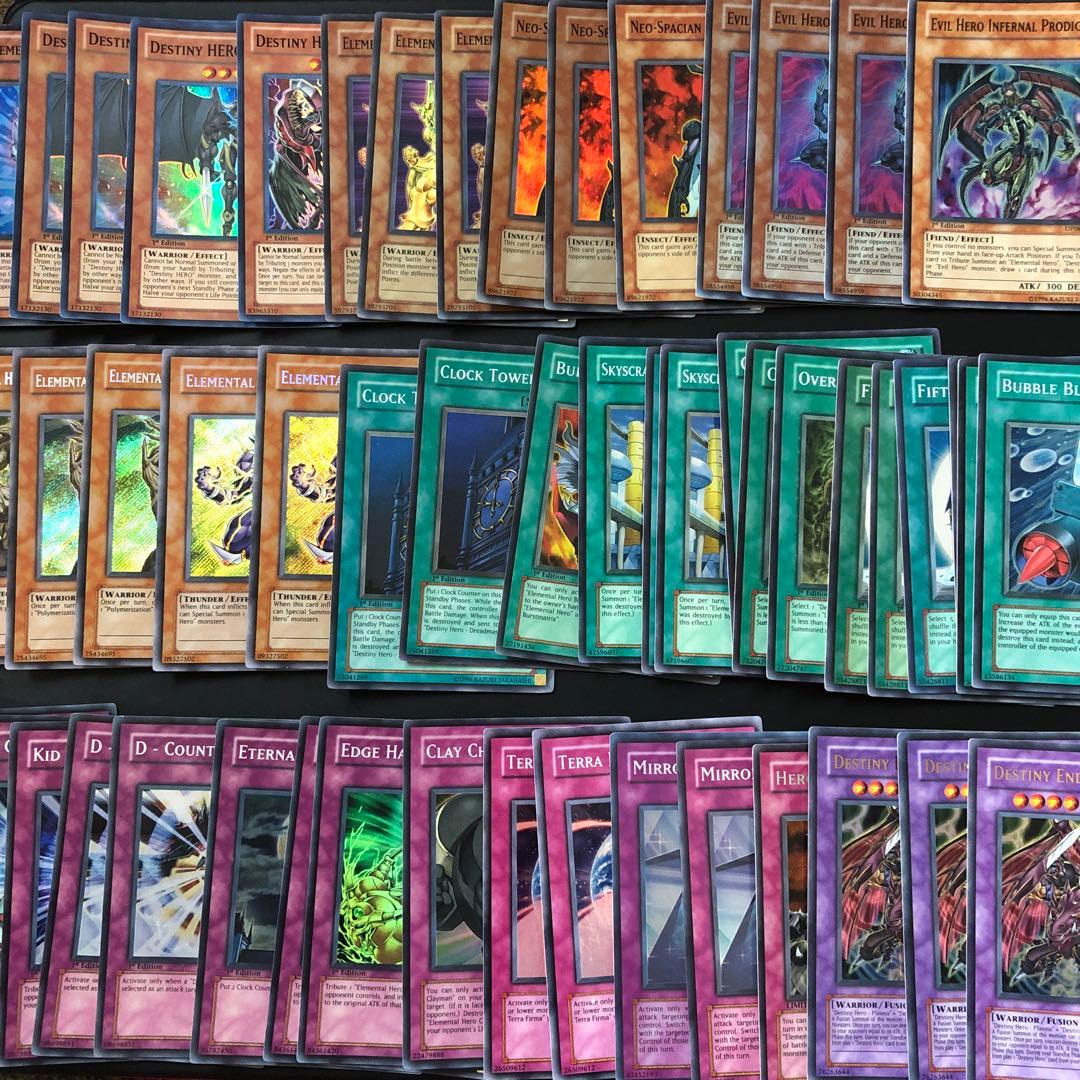 英語版　E・HERO/D・HERO関連まとめ　シークレット