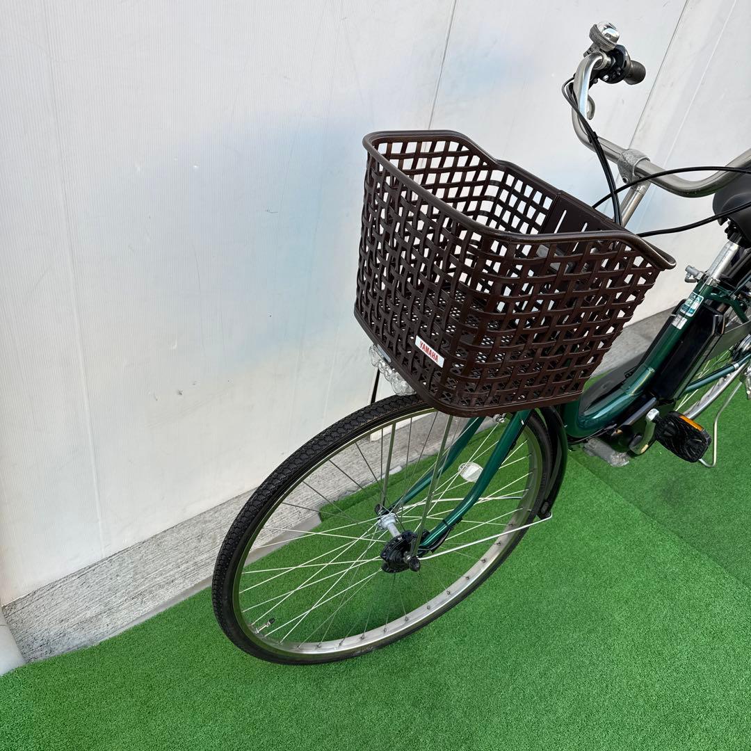 YAMAHAヤマハ電動アシスト自転車26インチ8.9Ah グリーン