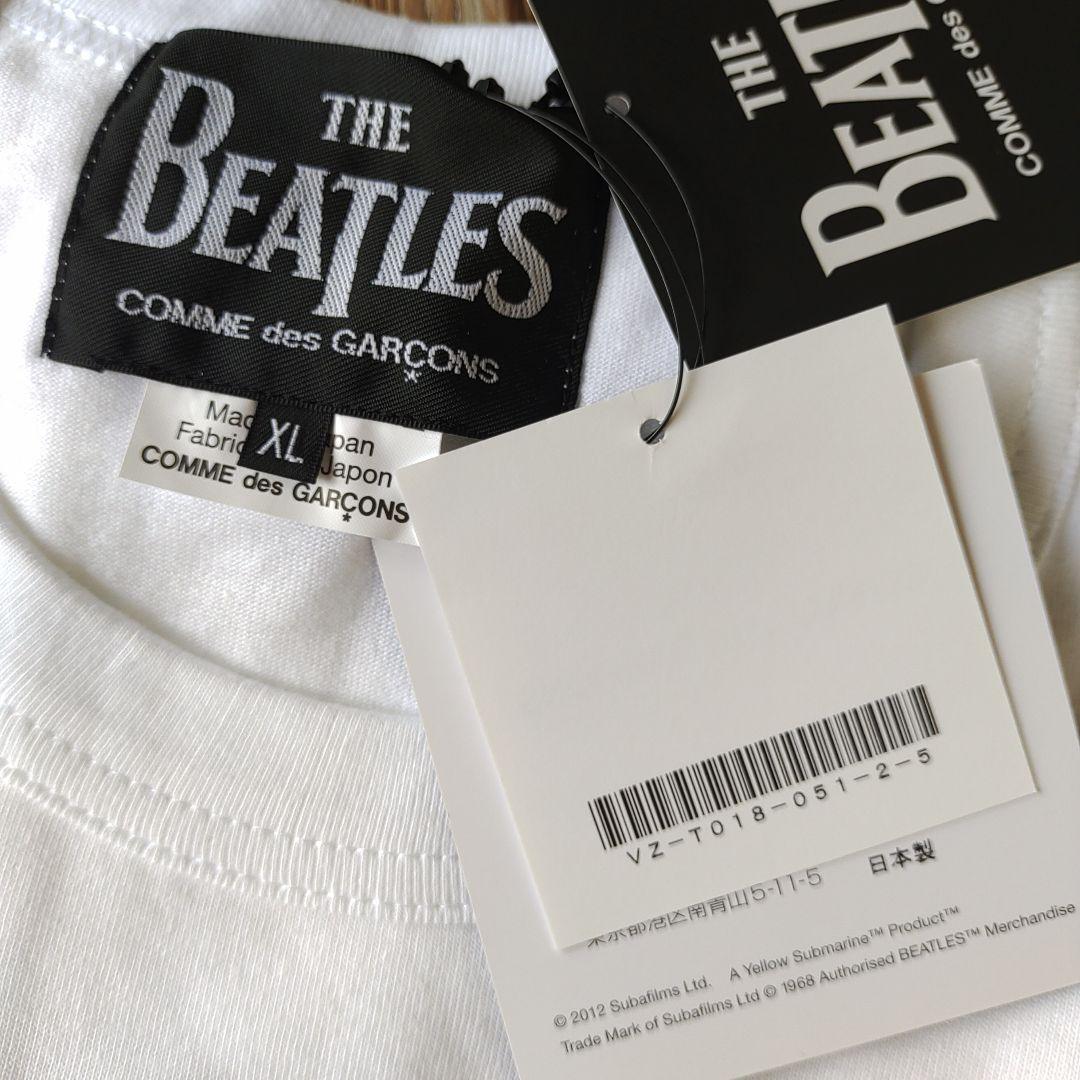 ＸL　コムデギャルソンTHE BEATLES イラストプリント Tシャツ XL