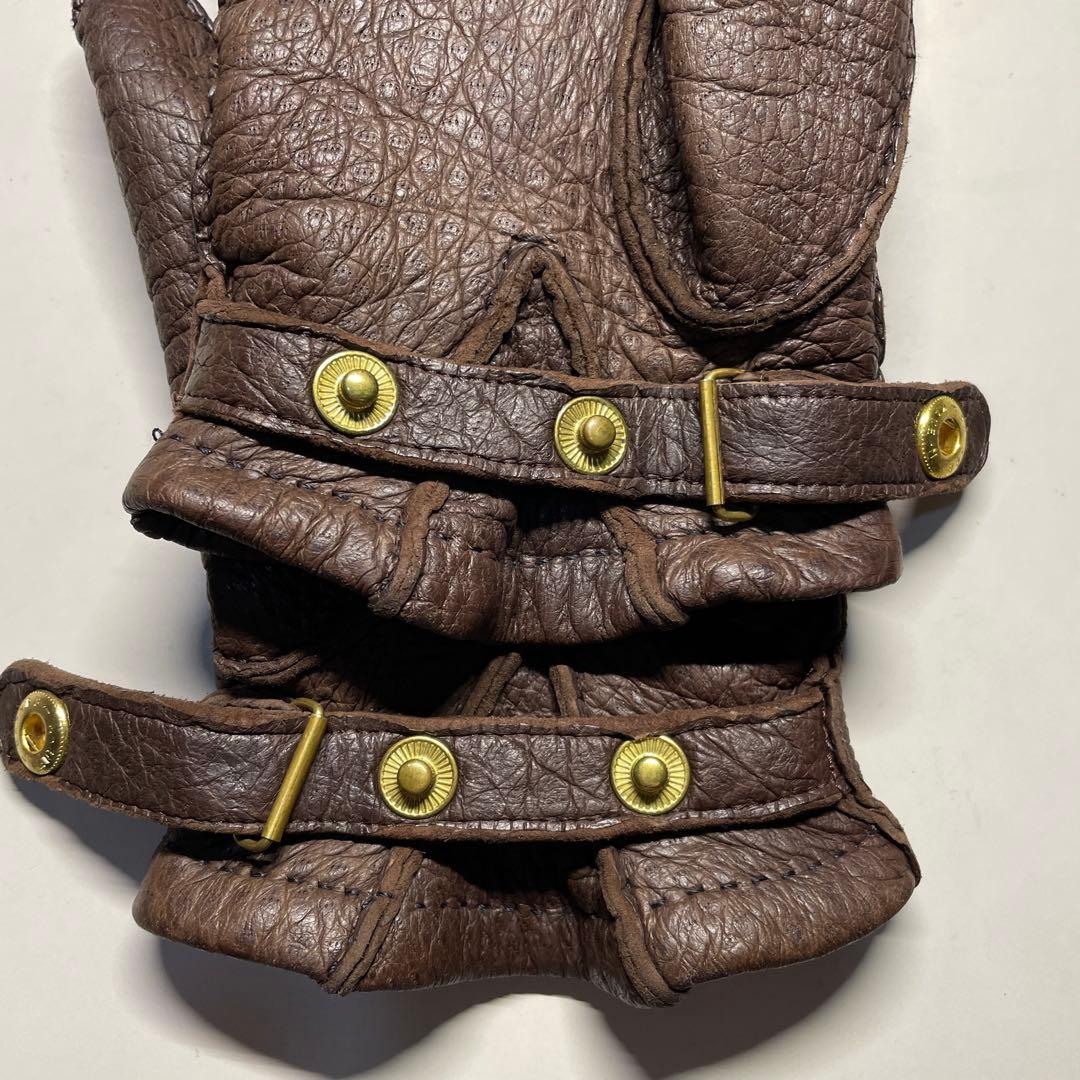 デンツ ペッカリー ブラウン 約7-1/2 ライニング有