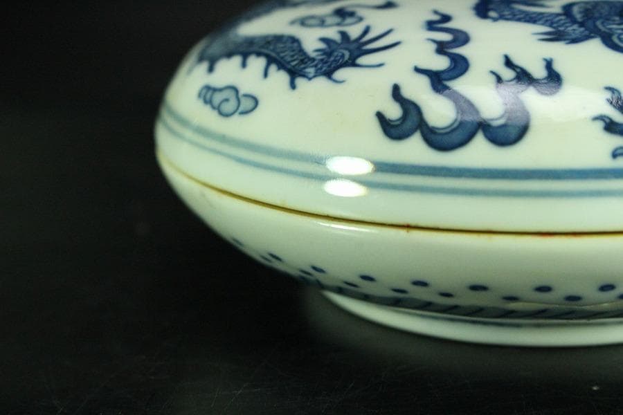 中国美術 朱肉 蓋物(K-LC750)