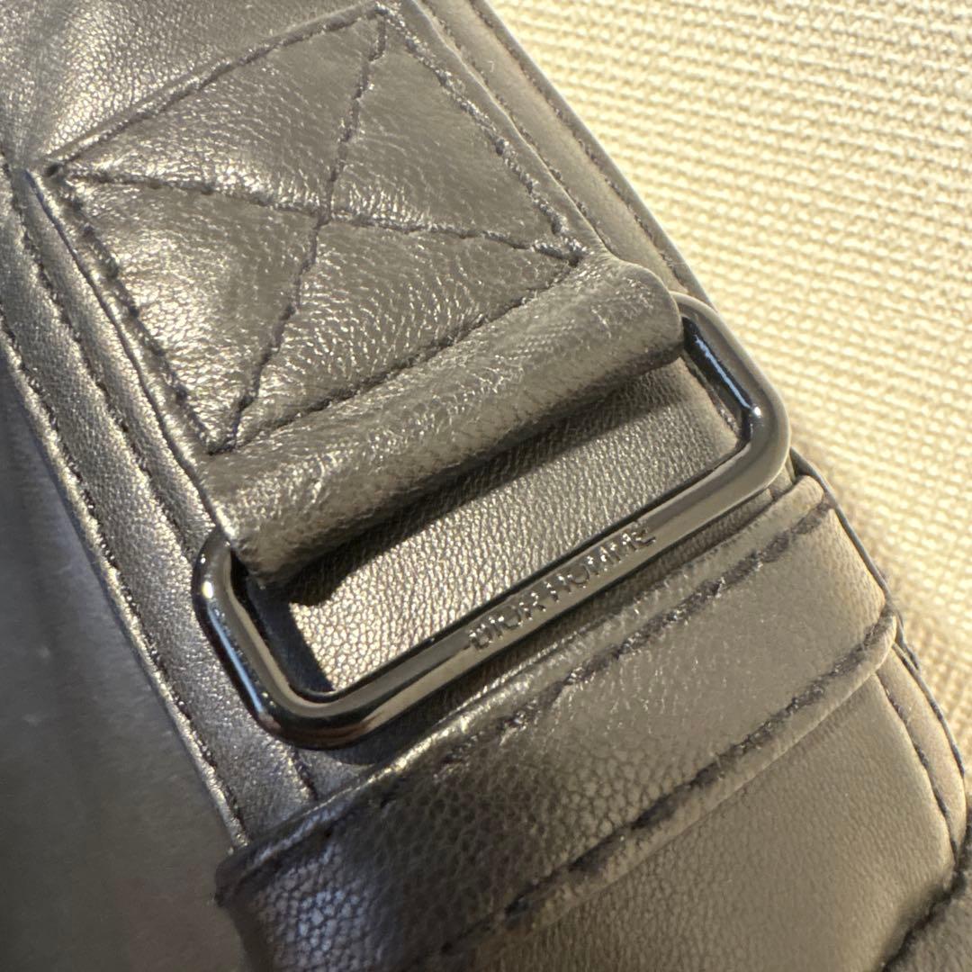 【エディ期】ディオールオム　レザージャケット　2007SS ランウェイモデル