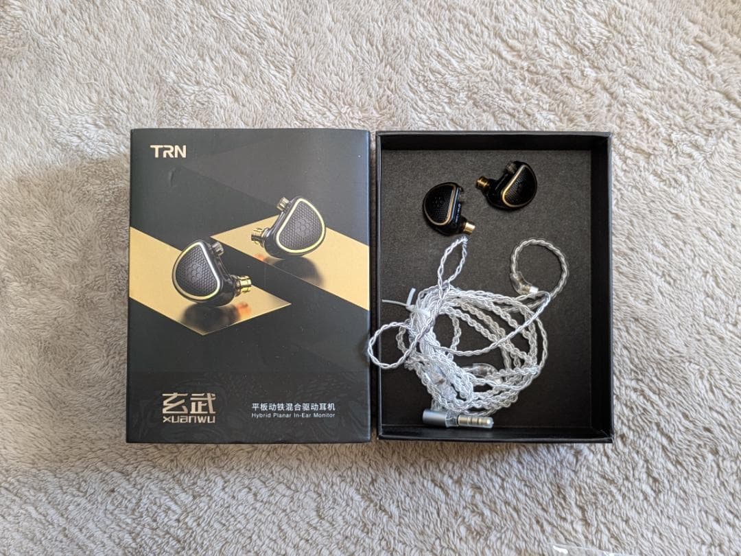 CCA / TRN イヤフォン ＋ 4.4mmバランスケーブル