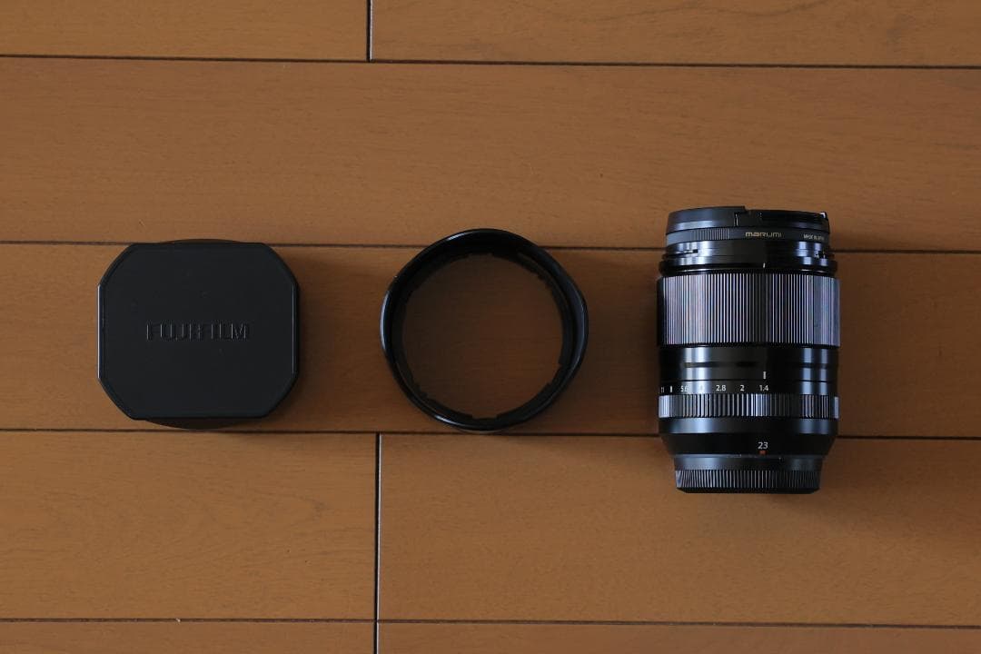 FUJIFILM レンズ XF23mmF1.4 R LM WR + 角形フード