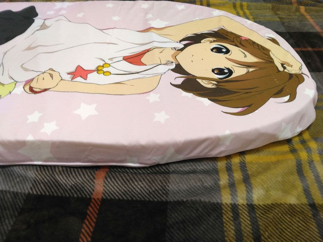 【おまけ付】けいおん！ 平沢唯 ほぼ等身大低反発クッション