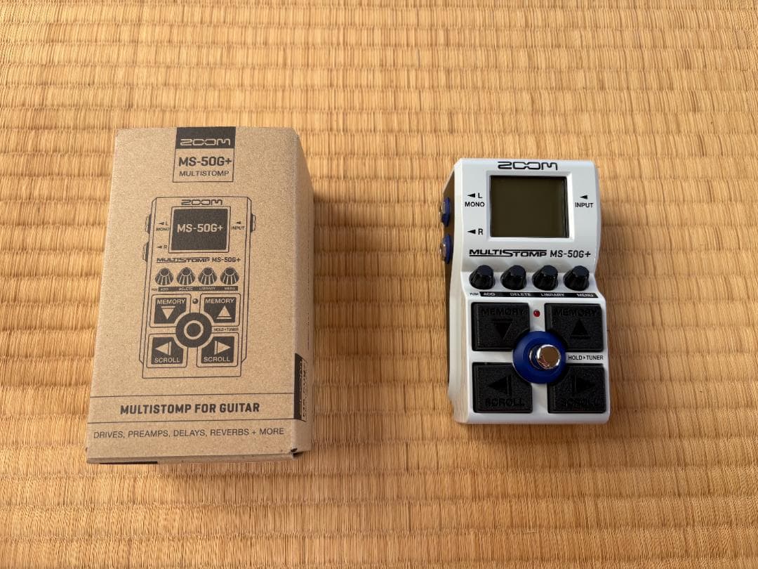ギター Zoom MS-50G+ Multistomp