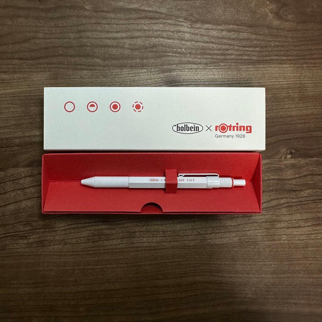 ロットリング600 3 in 1 マルチペン（日本限定色パーマネントホワイト）