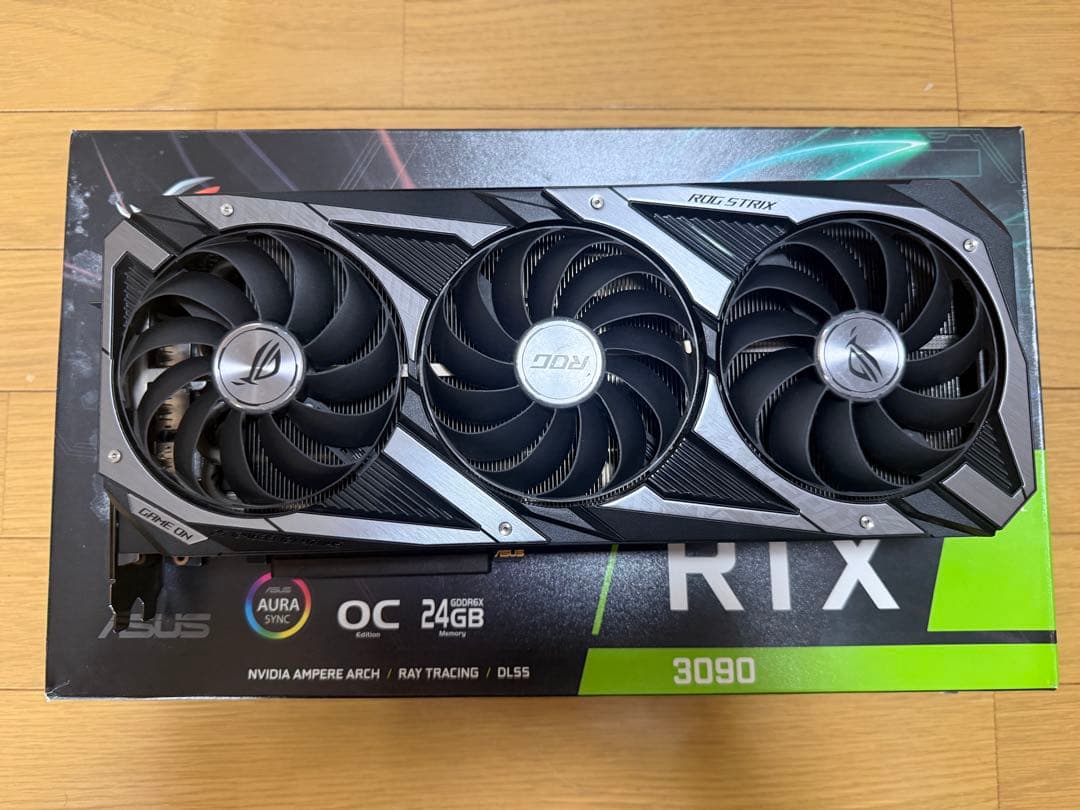 グラフィックボード・グラボ・ビデオカード ASUS ROG STRIX GeForce RTX 3090 OC