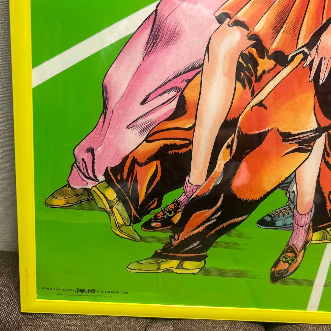 ジョジョの奇妙な冒険 第四部 ダイヤモンドは砕けない JOJO展 額装付ポスター