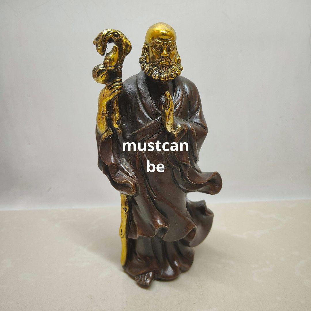 銅製 仏像 達磨祖師像 仏教美術品 工芸品 置物
