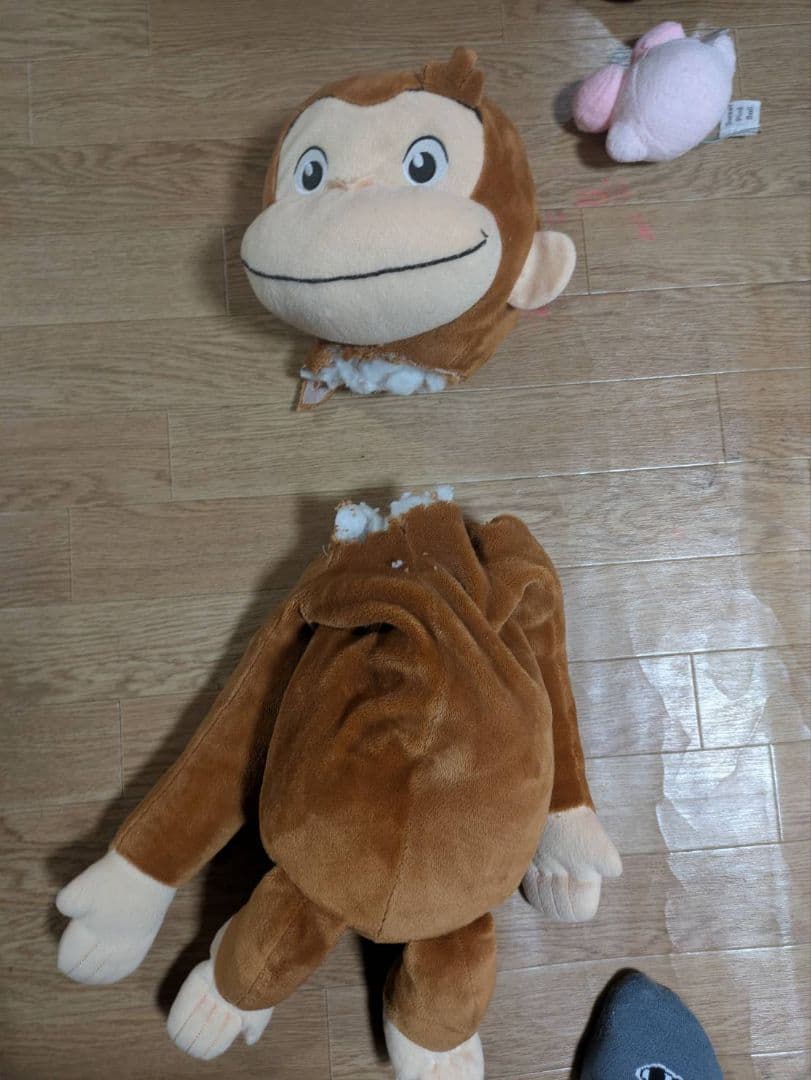 おさるのジョージぬいぐるみ