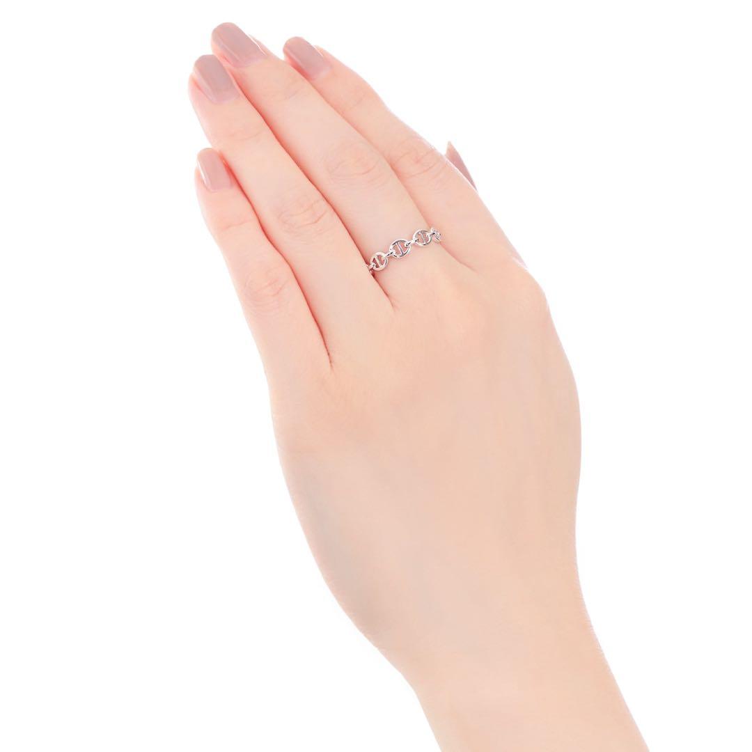 K10 ホワイトゴールド リング ツツミ 12号