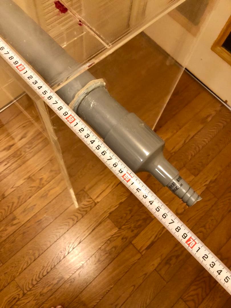 R56_fishing アクリル水槽 オーバーフロー 90cm