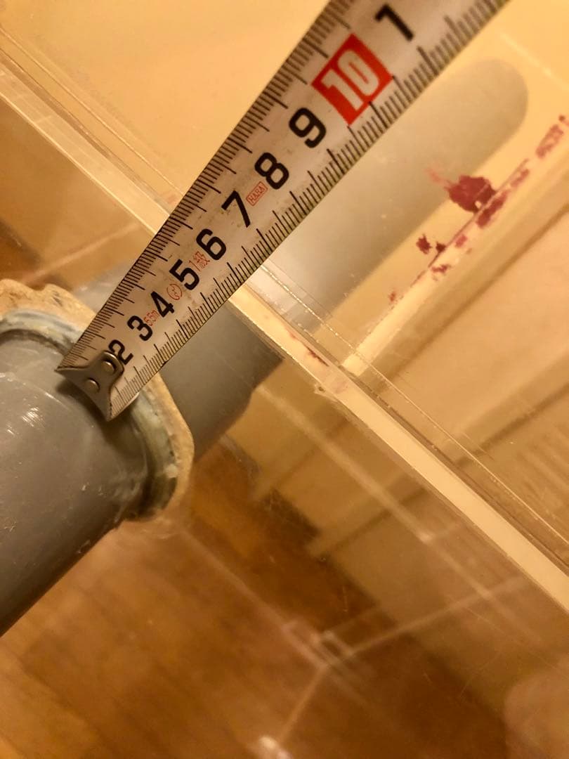 R56_fishing アクリル水槽 オーバーフロー 90cm