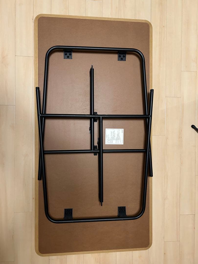 【お引き取りのみ】 無印良品折りたたみダイニングテーブル