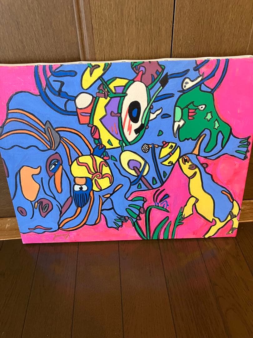 Rhythm ジミー大西 絵画