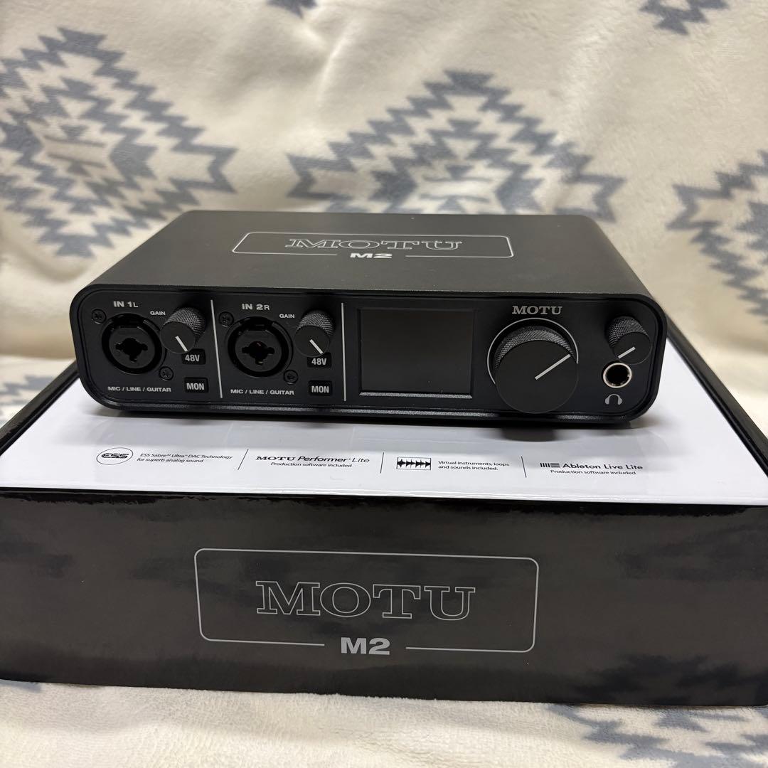 MOTU M2・Nobsound U5 バランス接続セット販売 おまけ付