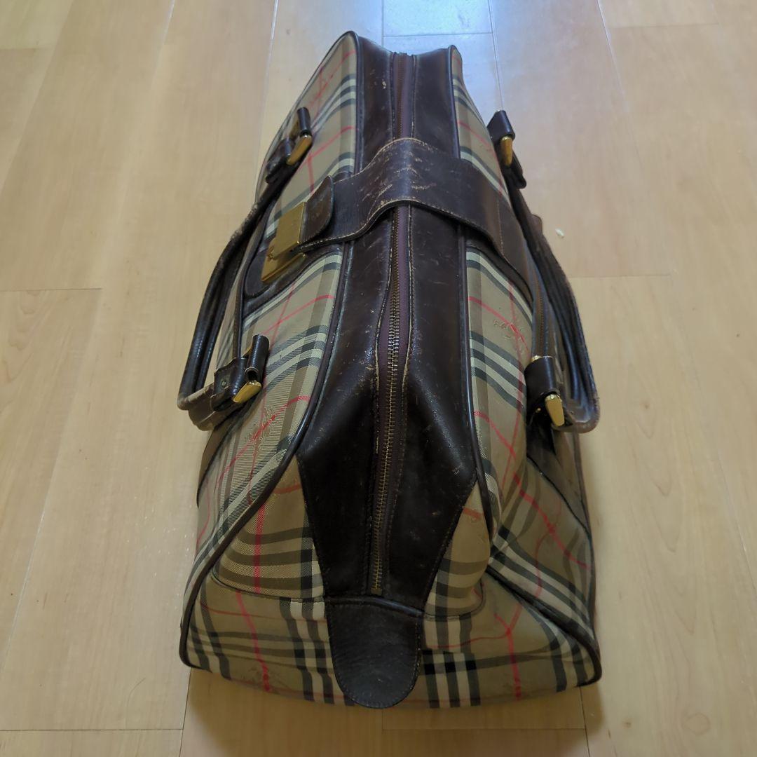 ヴィンテージ　バーバリーズ ボストンバッグ　シャドーホース