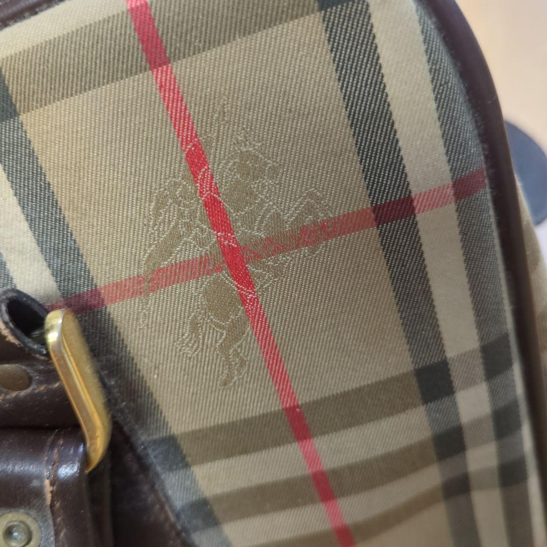 ヴィンテージ　バーバリーズ ボストンバッグ　シャドーホース