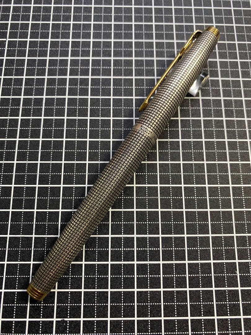 PARKER #75 CISELE フラットトップ　0目盛　万年筆　字幅EF程度