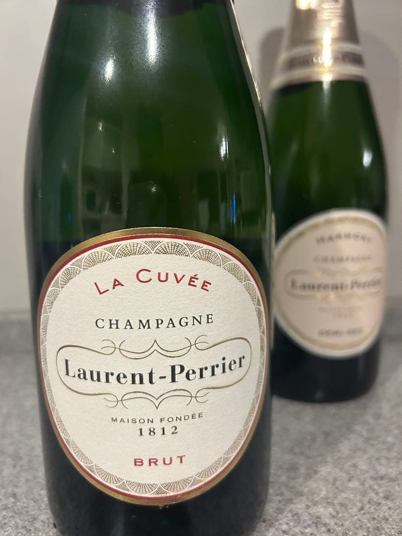 売り切り【正規品・未開封】シャンパン ローラン・ペリエ 飲み比べ2本セット