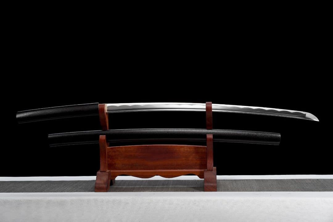1055-武具 刀装具 日本刀　模造刀 居合刀 武士道 武蔵 鑑賞用 手鍛造打