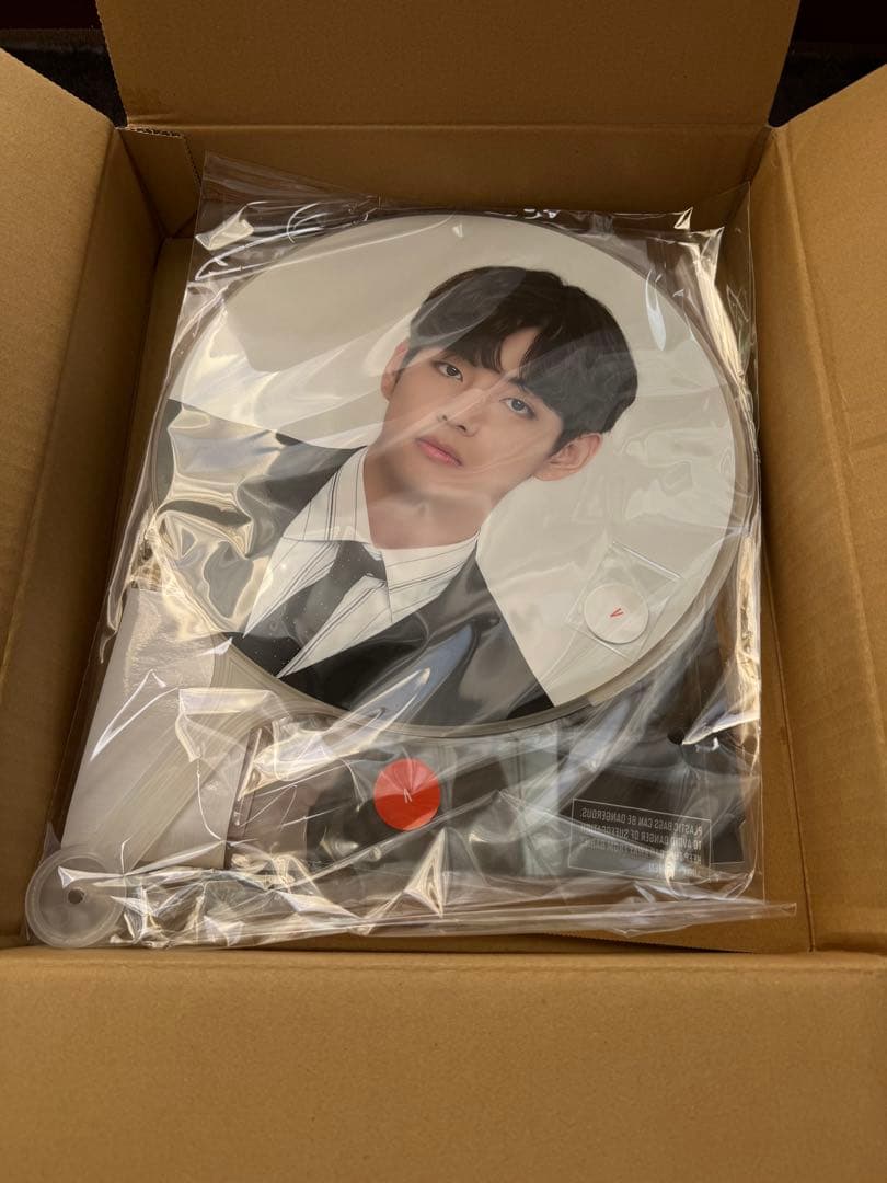 BTS うちわ、プレミアムフォト5点セット