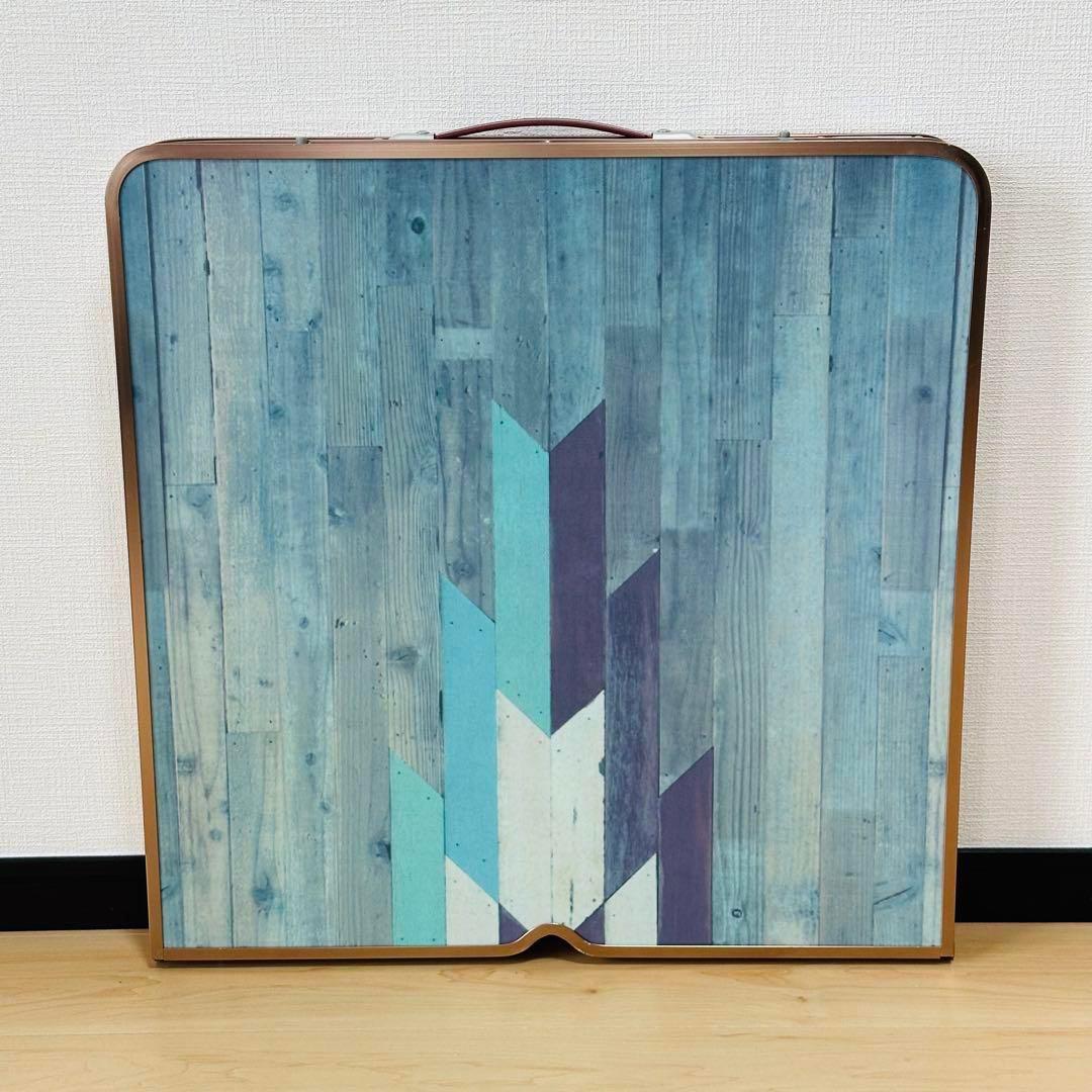 【廃盤品】コールマン　インディゴレーベル　テーブル　モザイクウッド　120