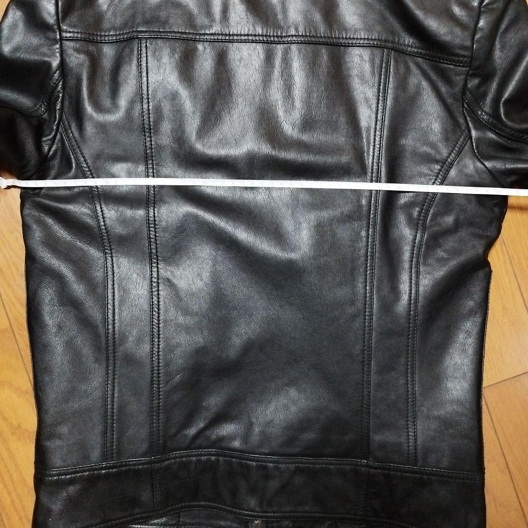 NudieJeans シングルライダースジャケット　レザーロンハーマン