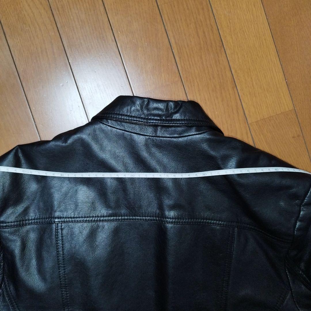 NudieJeans シングルライダースジャケット　レザーロンハーマン