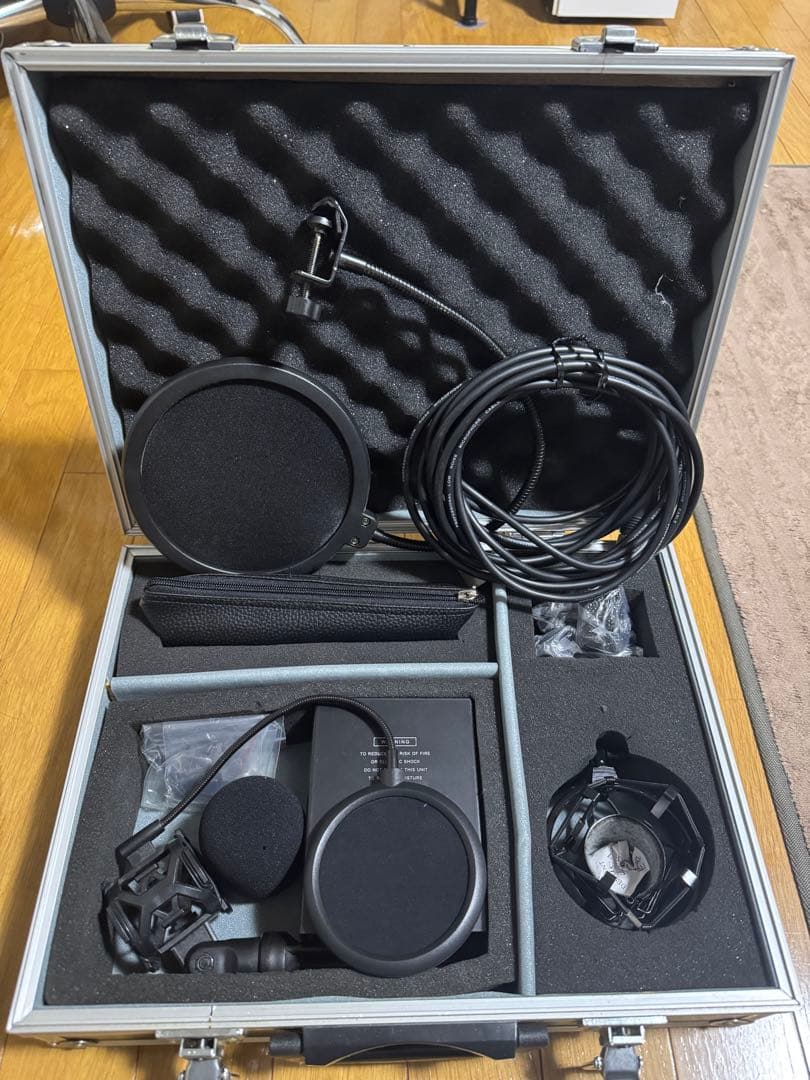 RODE ( ロード ) NT1-A 収納ケース＆ポップガード付き