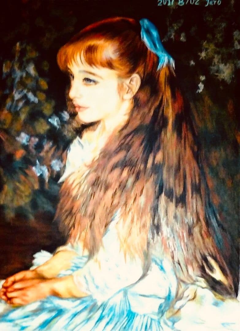 ルノアール模索品(44cm× 33.5cm)