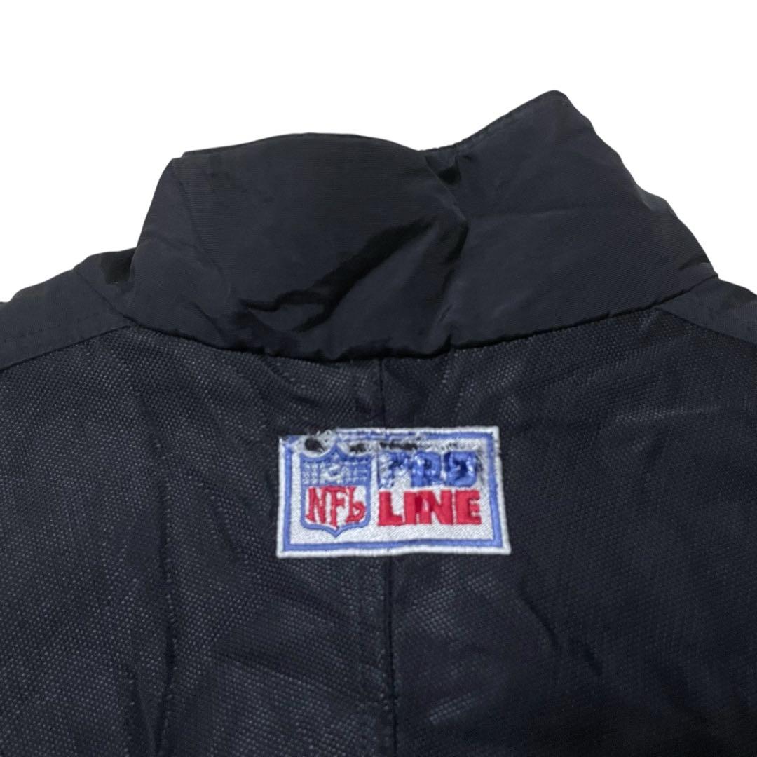 ナイキNFLスティーラーズ中綿ジャケット90s刺繍ロゴヴィンテージスタジャン