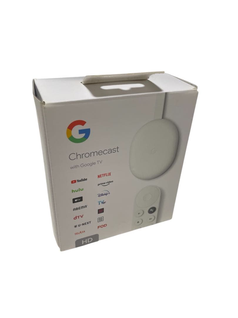 【美品/箱付き】Chromecast with Google TV HD