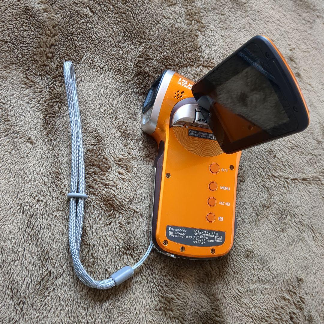 【バッテリー欠品】Panasonic パナソニック HX-WA2 オレンジ