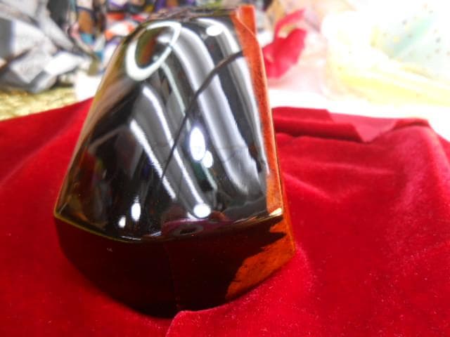 A7現品販売(送料無料)189.800円沖縄三線専用黒檀棹　銘苅春政氏監修