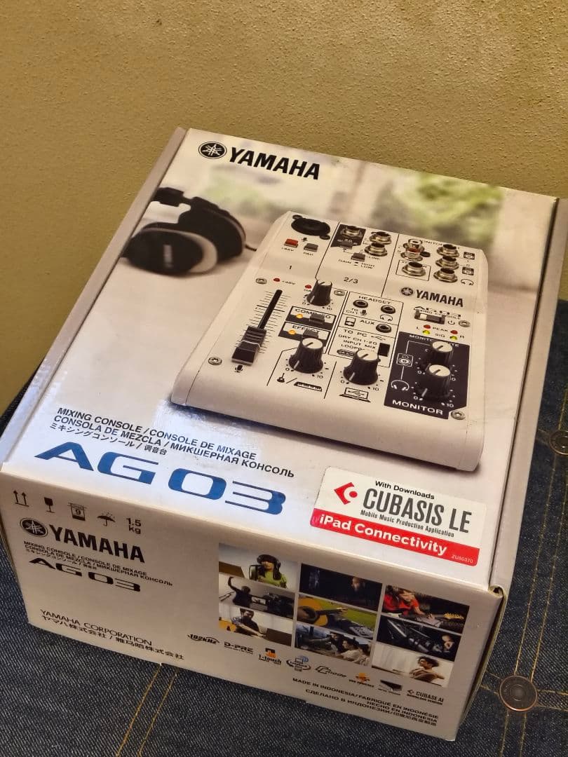 YAMAHA AG03 アナログミキサー