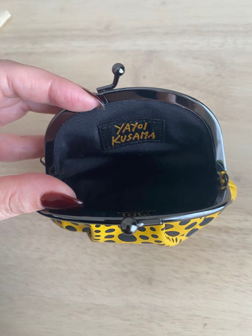 草間彌生　がま口 ケース　新品未使用