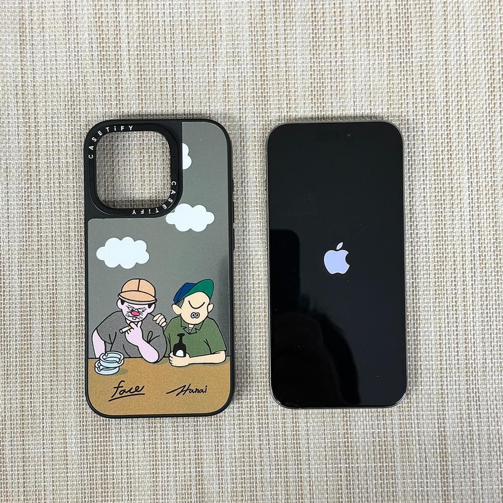 iPhone 15Pro 本体 + CASETiFY＆花井祐介コラボケースセット