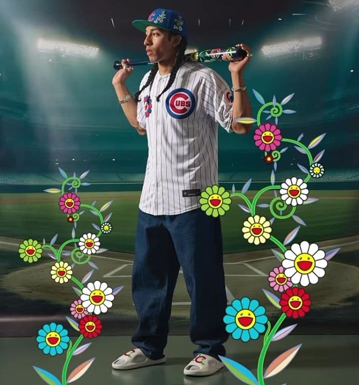 村上隆 MLBワールドツアー 東京シリーズ 2025 シカゴカブス ビーニー ④