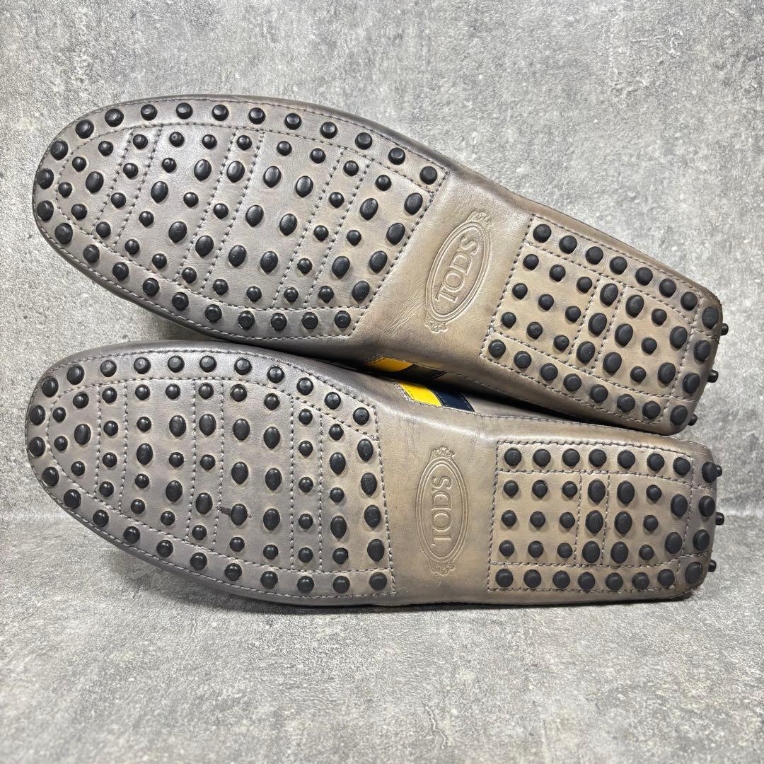【美品】TOD'S ドライビングシューズ ローファー モカシン 27cm