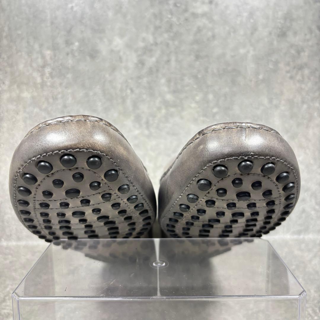 【美品】TOD'S ドライビングシューズ ローファー モカシン 27cm