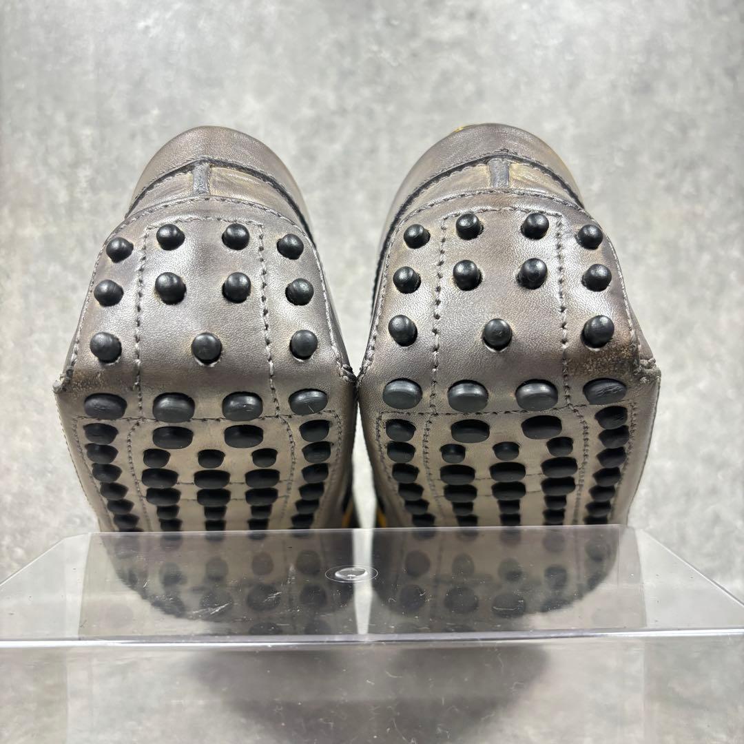 【美品】TOD'S ドライビングシューズ ローファー モカシン 27cm